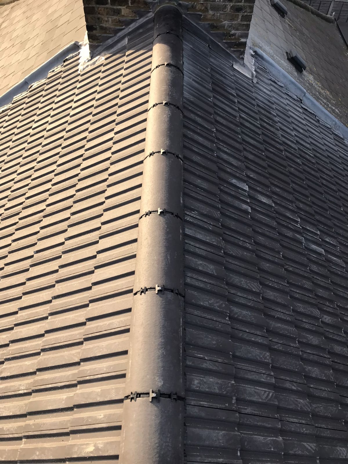 Slate roof construction details